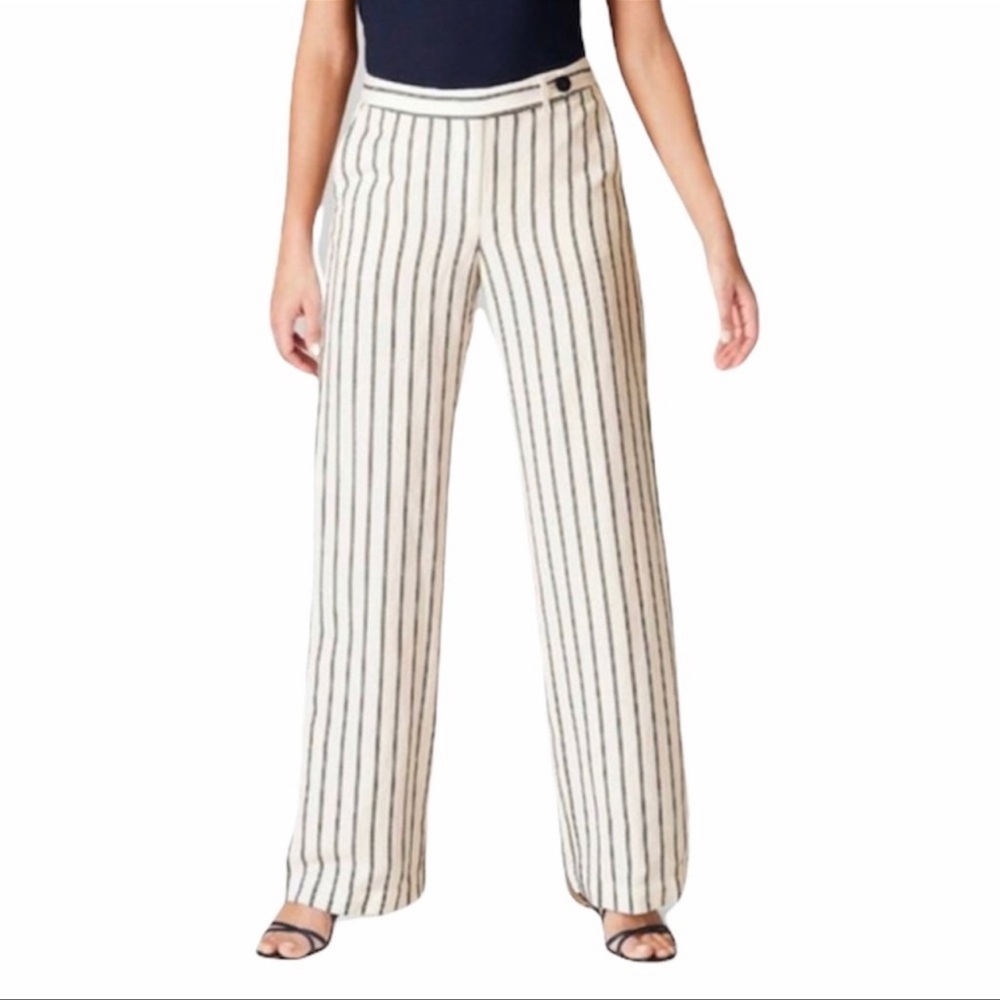 J.Jill linen blend wide leg pants size 14P